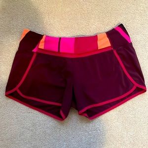 Lululemon Speed Short size 10